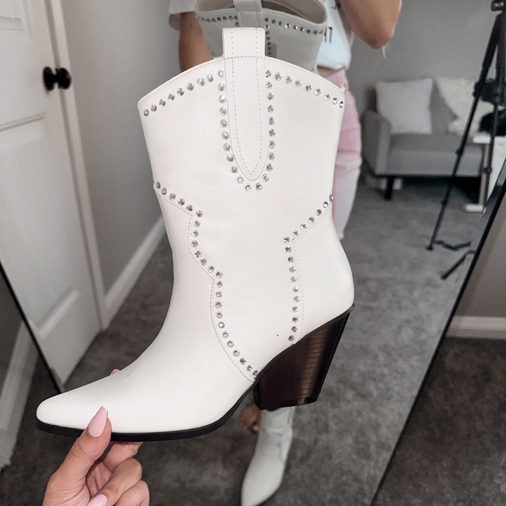 Rhinestone Boots